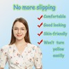 TORWOL Glasses Nose Pad 5 Pairs,Anti-Slip Silicone Push-in Replacement Glasses