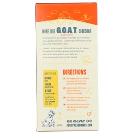 Funny Farm - Macaroni & Cheese Dinner Goat Cheddar Cheese - 6 oz.