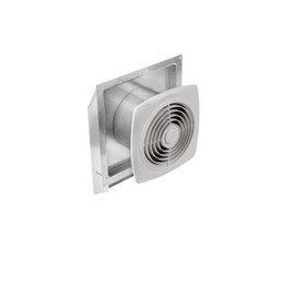 Broan-NuTone 509 Through-the-Wall Ventilation Fan White Cover, 200 CFM, 8.5 Sones, 8"