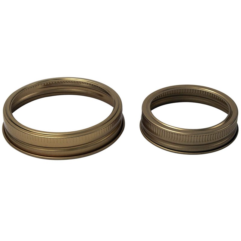 Copper Bands/Rings for Mason, Ball, Canning Jars (10 Pack, Regular