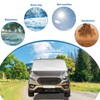 luolety Front Windscreen Wrap Cover for Ford Transit Custom 2012-2022,