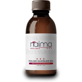 NAIMA Peeling Ácido Glicólico 35%, 50 ml Peeling Facial Exfoliante Facial Potente para Renovación Celular Líneas Finas, Arrugas y Manchas Todo Tipo de Piel