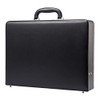 Hard Attache Briefcases for Men & Women/Slim Hard-sided Laptop Brief Case with Combination Locks - Brown