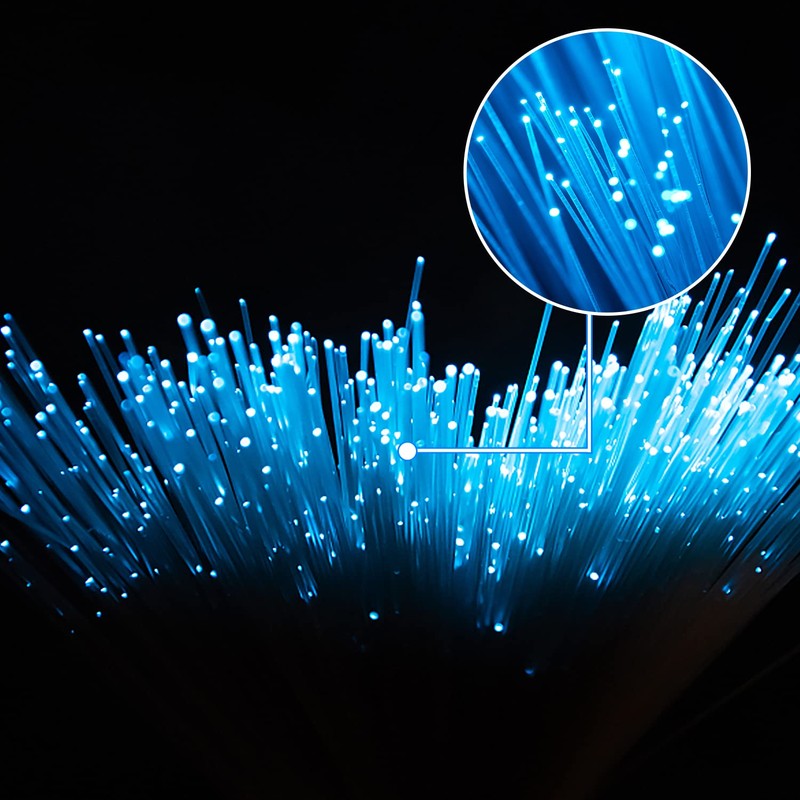 AMKI - Cable luminoso de fibra óptica PMMA de plástico