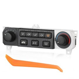 Front Climate Control Module A/C Heater Air Conditioning Panel Unit for Honda Accord 1998 1999 2000,for Honda Odyssey 1998-2004 Heater A/C Control Switch |Replaces# 79600-S84-A01ZA 599-268