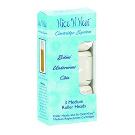 Lot of 3 Nice N Neat Medium Replacement Roller Heads 3 pk