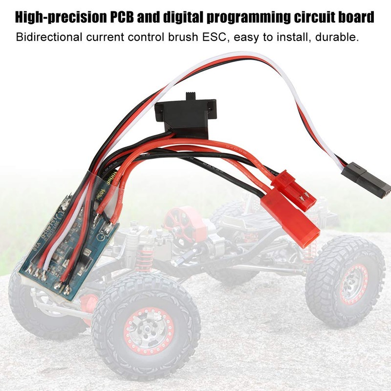 Brushed Esc Esc 30A 4-8V Esc Bi-Directional Rc Motor Speed