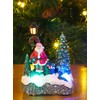 Christmas Concepts® 5"/ 13cm LED Light Up Christmas Scene (Santa