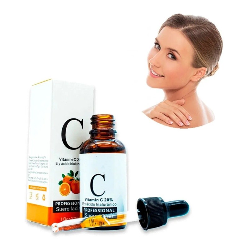 Serum Facial Vitamina C Anti Manchas Hidrata Hialurónico Ful