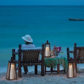 Yeelida 4" x14" Flameless Flickering Waterproof Candles with Remote, LED Battery Operated Timer Plastic White Pack of 1 Pillar Candles for Outdoor Use (Long Lasting 420+ Hrs)