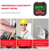 HABOTEST GFCI Outlet Tester with Voltage Display 90-250V Socket Tester