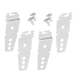 CORHAD Side Mount Dishwasher Mounting Kit Dishwasher Mounting Brackets Clips Fit Different Models Easy to Install