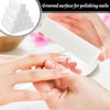 Pack of 10 Buffer for Nails, Nail Buffers, White Buffer,