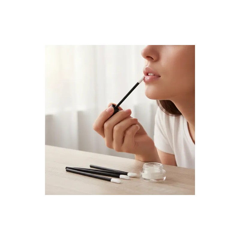 50 Piezas De Aplicador De Labial Desechable