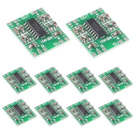AOICRIE Super Mini PAM8403 Digital Power Amplifier Board 2 x 3 Watt Class D 2.5-5 V USB Power (10 Pieces)