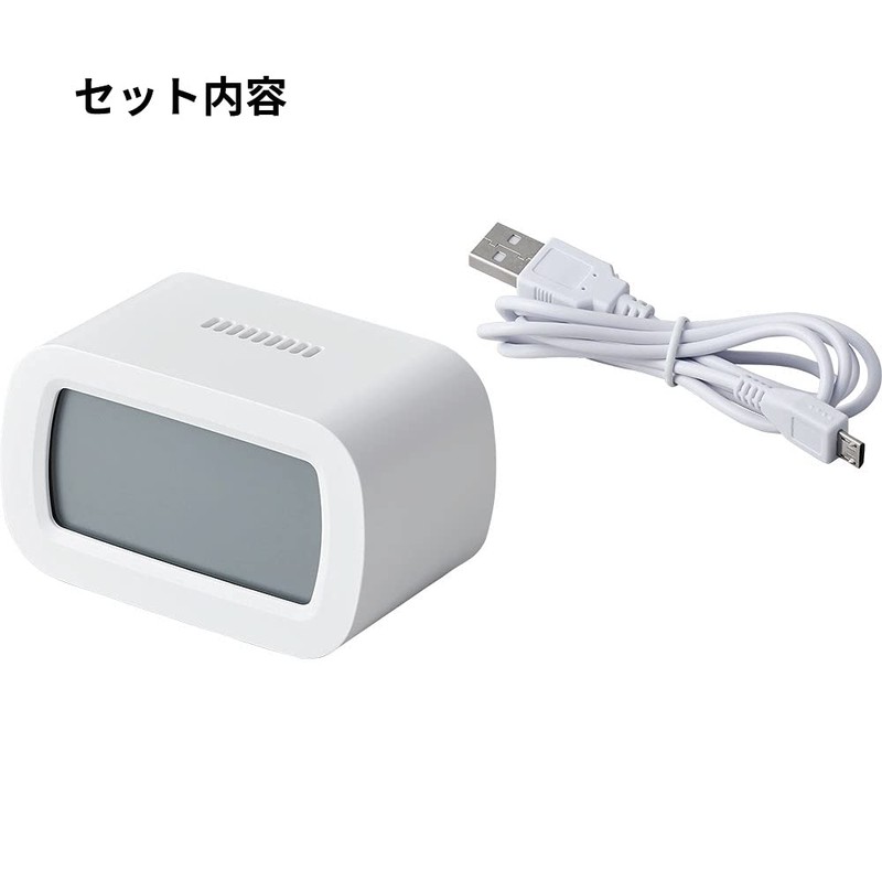 King Jim Desktop CO2 Monitor CD10 White