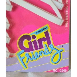 Meritus Vtg NOS 1992 Forever Girl Friends Fit and Fancy Hangers #12505 Fashion Doll 12pk