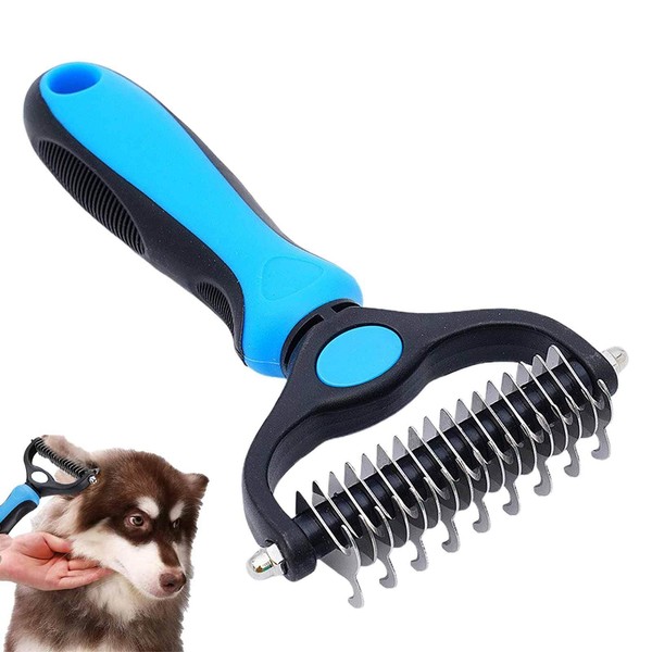 Dog Brush - Reduce Shedding by 95% - Double Sided