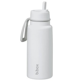 POWCAN - Botella de agua aislada de 26 onzas con popote 2 en 1 y tapa de boquilla, mantiene frío 24 horas, a prueba de fugas, se adapta a portavasos d