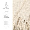 Linen Market Beddings Basketweave Throw Blanket: Luxurious Comfort and Style