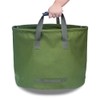 Collapsible Garden Bag Canvas Reusable Gardening Bag Water Resistant Garden