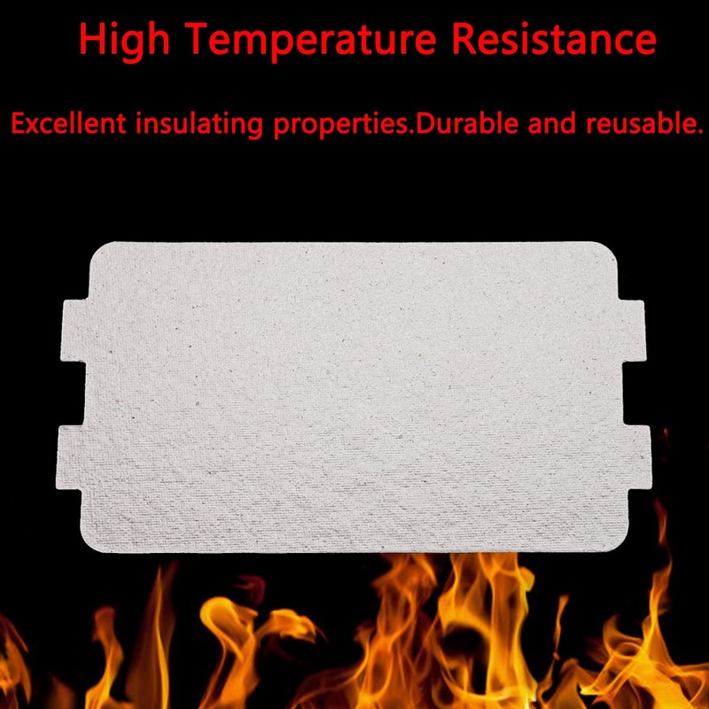 10 hojas de placa de mica para horno de microondas,