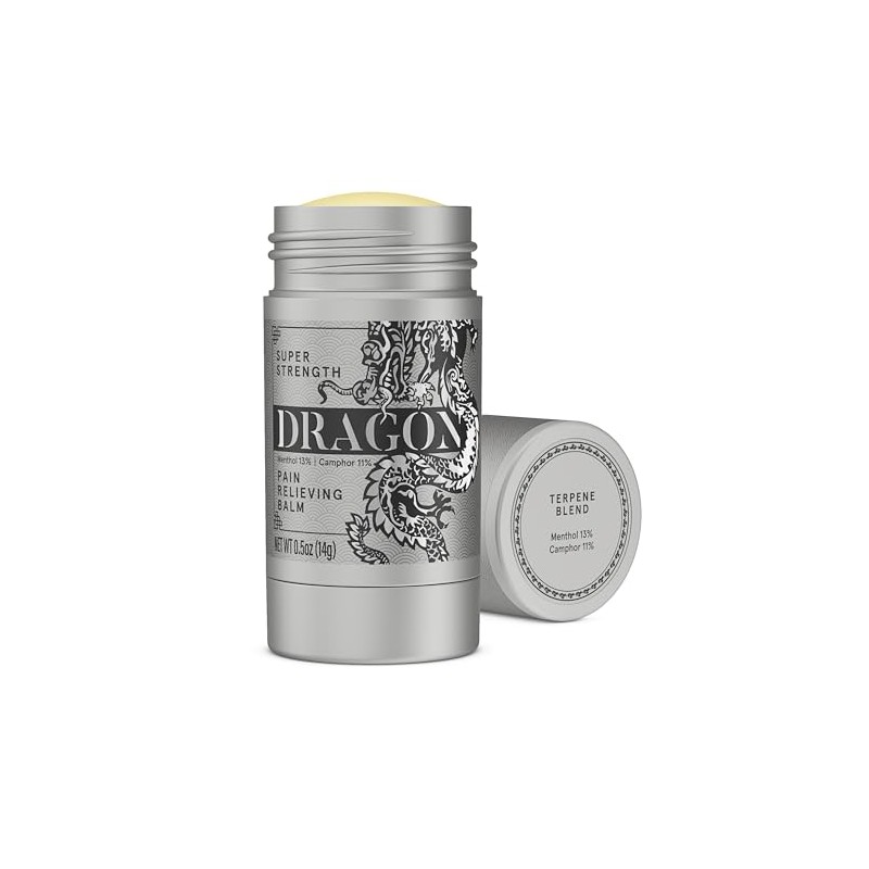 Americanna Wellness Dragon Balm Travel Roll-on Super Silver Strength Travel