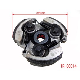Clutch Pad with Spring for 2 Stroke 43cc 47cc 49cc Engine Scooter Pocket Dirt Bike ATV Mini Quad Chinese CAG MTA1 MTA2