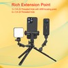 Zeadio Metal Adjustable Camera Tripod, Max Load 40kg/88lb, Desktop Tripod