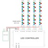12 Channel DMX Constant Decoder RGB LED Light Strip Controller