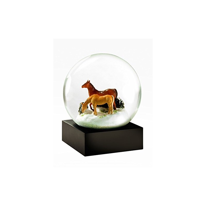 CoolSnowGlobes Snow Globe (Horses)