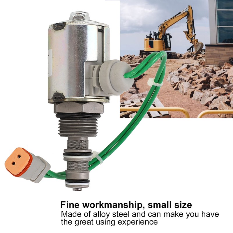 24V Solenoid Valve Alloy Steel Wheel Loader Solenoid Valve for
