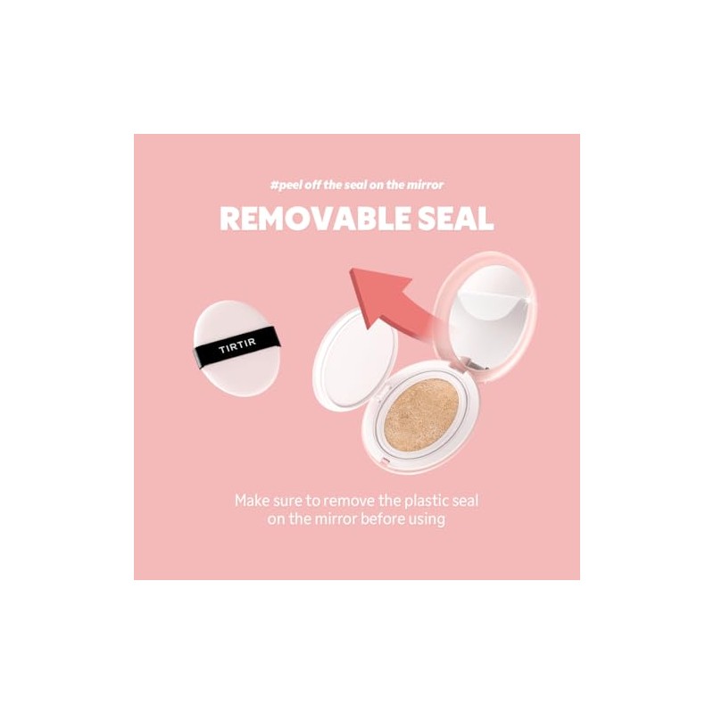 Mini Size Tirtir All Cover Pink Cushion Korean Foundation 23n