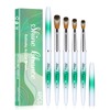 Shine Chance 4Pcs Acrylic Nail Brushes Set, Kolinsky Acrylic Nail