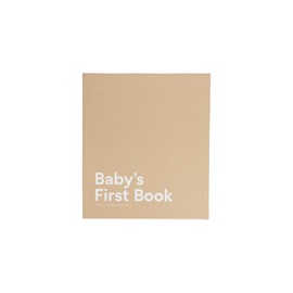 Design Letters Baby Memory Book | Scrapbook for Baby's First Year | Baby Diary Monthly Cards & Bag | Baby Memory Book | Nordic Design