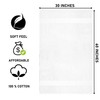 ZUPERIA 4 Pack Premium Bath Towels, 30 x 60 Inches,
