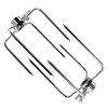 2Pcs Stainless Steel BBQ Rotisserie Forks Heavy Duty Grill Rotisserie