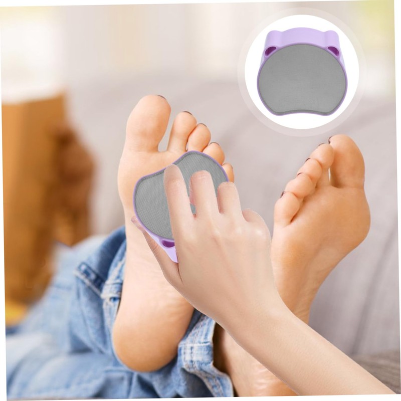 WOONEKY Heel File Hair Remover and Foot Exfoliator for Women
