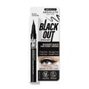 Absolute New York MEBL12 Black Out Eyeliner, Flexible Tapered Tip,