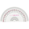 Nishi Kei PP-N95 PAL_NAME Neo Protractor, 3.5 inches (9 cm),
