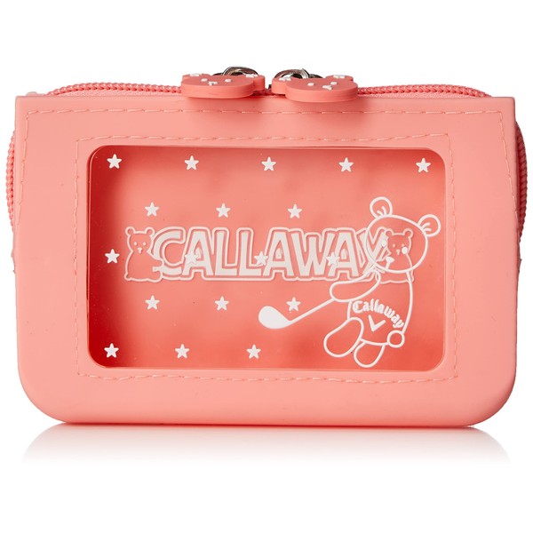 Callaway BEAR-S Mini Case Women's Mini Case, Pink, W 4.7 x H 3.0 x D 0.9 inches (120 x 75 x 23 mm)
