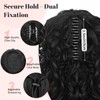 Long Curly Wavy Claw Clip Ponytail Extension 22inch Hairpiece for