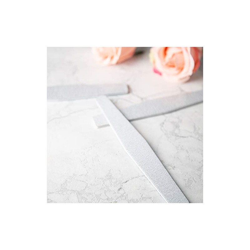 TOOLS FOR BEAUTY Trapezoid diamond double-sided manicure pedicure nail file