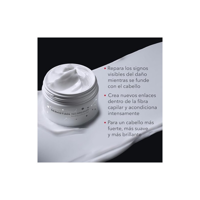 Sebastian Professional No Breaker Mascarilla Reparadora y Protectora Bonding Melting