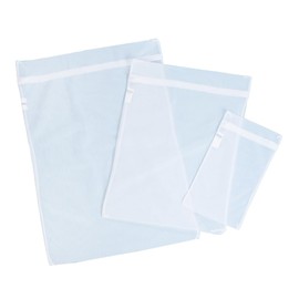 Maximex Wäschenetze 3-teiliges Set, DREI Verschiedene Größen, schützt Feinwäsche und kleine Wäschestücke, mit praktischem Reißverschluss, aus strapazierfähigem Polyester