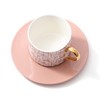 Francfranc Franc Tweed Cup and Saucer Pink