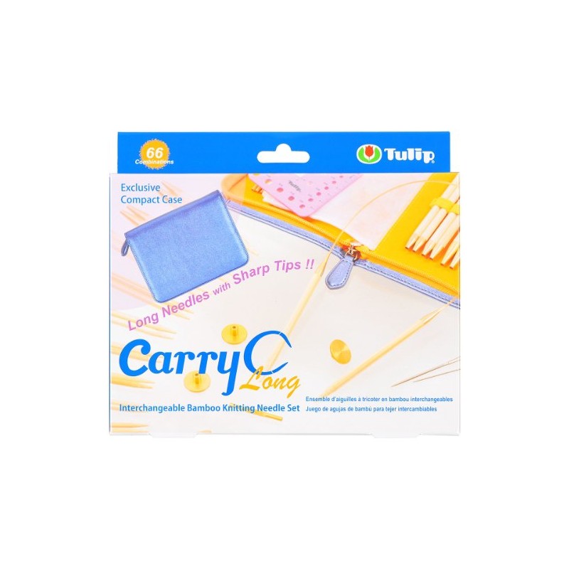 Tulip Needle Company Carry C Interchangeable Bamboo Circular Needle Long