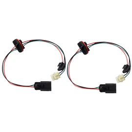 X AUTOHAUX 2 Pcs Headlight Lamp Wiring Harness Light Wire 68193062AB 628193062AA for Dodge for Ram 1500 2500 3500 4500 5500 2010-2022 Quad Halogen Only