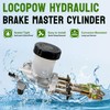 LOCOPOW Go Kart Hydraulic Brake Master Cylinder for 150cc 90cc