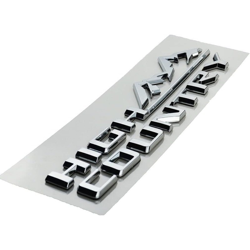 3Pcs High Country Emblems Side Door Tailgate Letter Logo Car